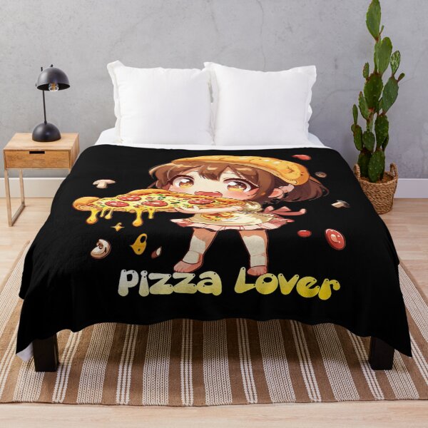 Item preview, Kawaii Pizza Lover Girl Ver.1 designed and sold by ShawnSchroeder.