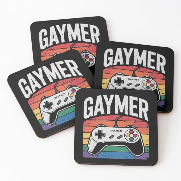 Item preview, Gaymer Rainbow Flag Gaming Lesbian Gay Bisexual LGBTQ  designed and sold by Charidana.