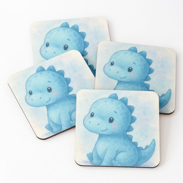 Item preview, Baby blue dinosaur designed and sold by XIme20.