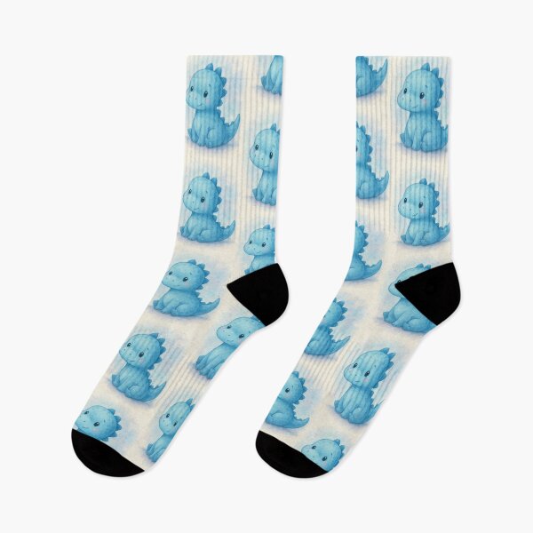 Item preview, Baby blue dinosaur designed and sold by XIme20.