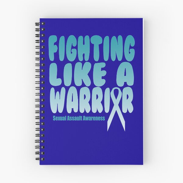 Item preview, Fighting Like A Warrior! Sexual Assault Awareness  designed and sold by AwarenessMerch.