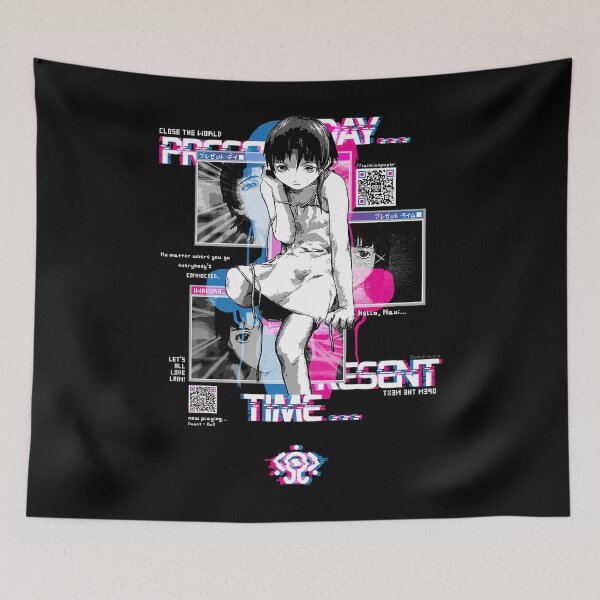 Item preview, Qr Lain Windows designed and sold by ShawnSchroeder.