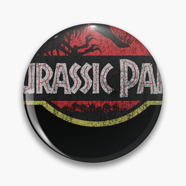 Item preview,  Jurassic Park  Retro Red Distressed Logo  designed and sold by ChicArtpepper.