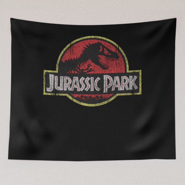Item preview,  Jurassic Park  Retro Red Distressed Logo  designed and sold by ChicArtpepper.