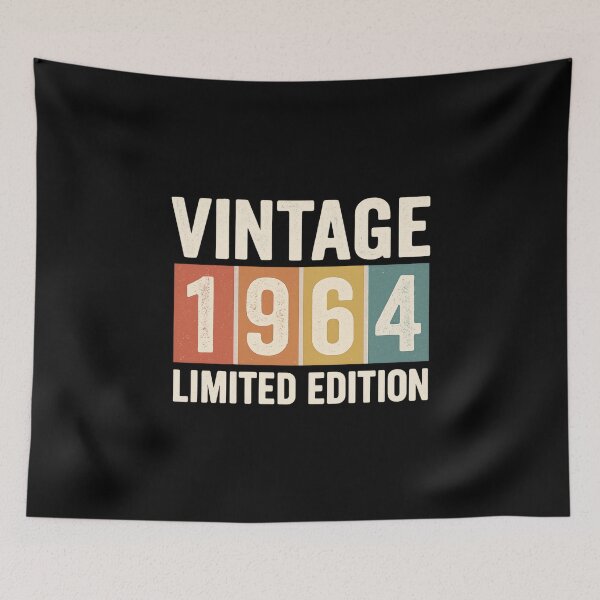Item preview,  Vintage 1964 Limited Edition Birthday designed and sold by RocknCat.
