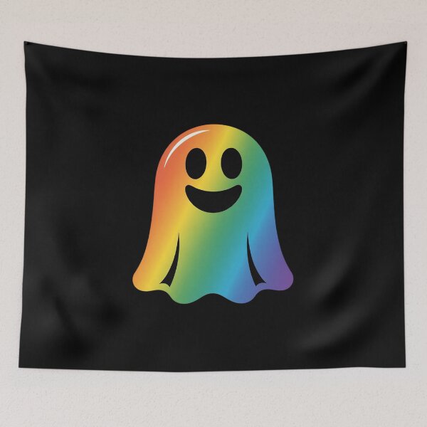 Item preview, Halloween LGBTQ Flag Gay Pride Rainbow Ghost Ghoul Costume  designed and sold by Charidana.