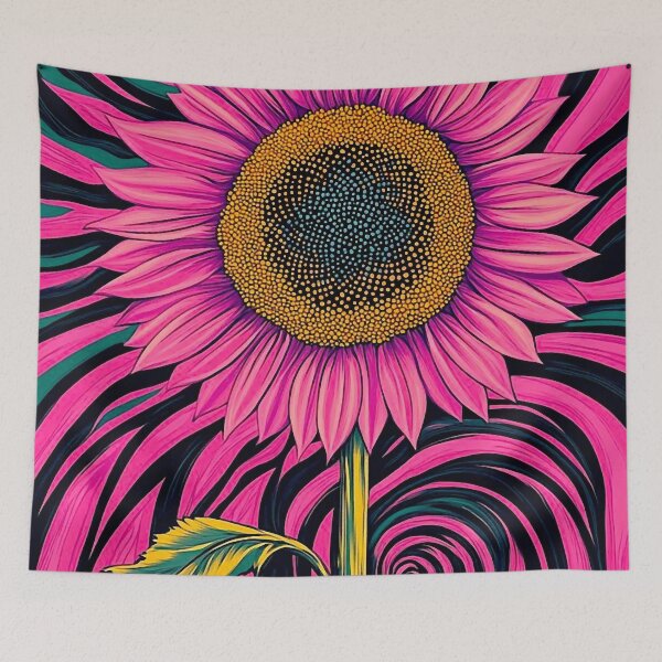 Item preview, Pink Sunflower designed and sold by ViaARTfactory.