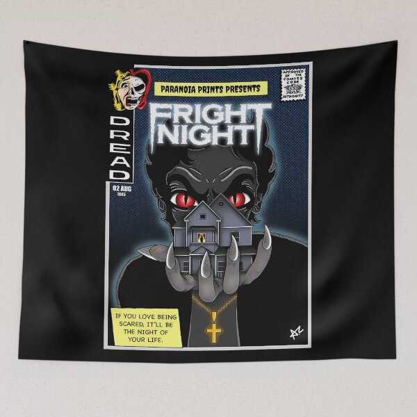 Item preview, Movie Poster Vampire Horror 80s Vintage designed and sold by HandSofie.