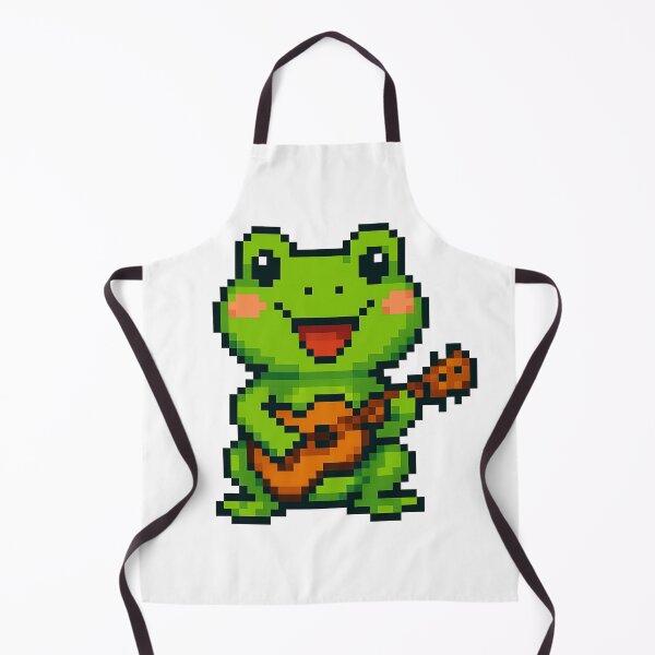 Item preview, CUTE FROG PLAYING THE UKELELE designed and sold by Omarcos.