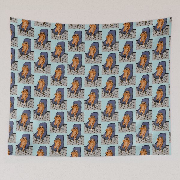 Item preview, Orange Cat Vibes  designed and sold by GetBaked Clay by Ally.