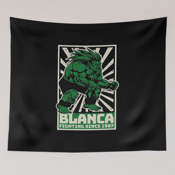 Item preview, Street fighting since 1987 - Street fighter parody - Blanca designed and sold by PAINTMONKEYS.
