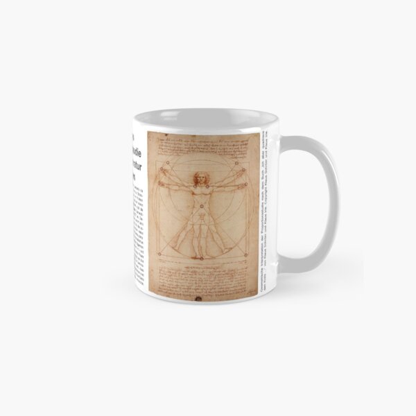 Leonardos Quadratur des Kreises Tasse (Standard)