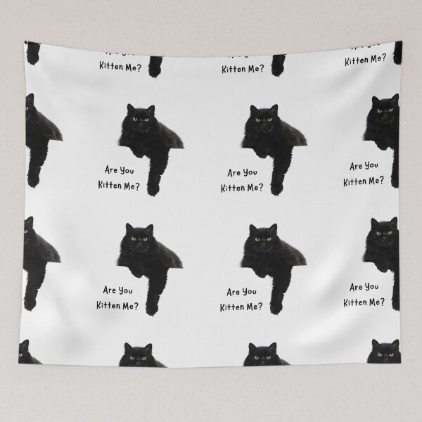 Item preview, Are You Kitten Me? Sassy Cat memes designed and sold by Nikiolilalala.