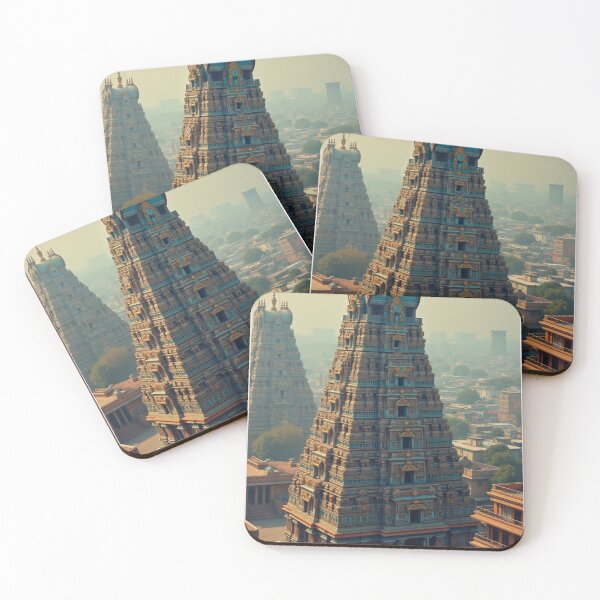 Item preview, Madurai Travel Poster, Perfect Gift for Travel Enthusiasts, Vintage Style Wall Art, India art for home decor, Madurai print. Sticker designed and sold by Thegalleryshop1.