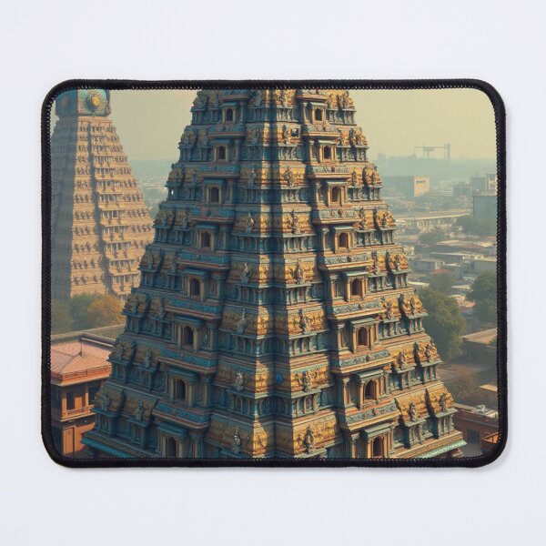 Item preview, Madurai Travel Poster, Perfect Gift for Travel Enthusiasts, Vintage Style Wall Art, India art for home decor, Madurai print. Sticker designed and sold by Thegalleryshop1.