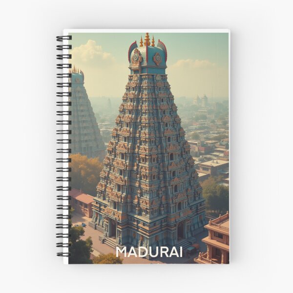 Item preview, Madurai Travel Poster, Perfect Gift for Travel Enthusiasts, Vintage Style Wall Art, India art for home decor, Madurai print. Sticker designed and sold by Thegalleryshop1.