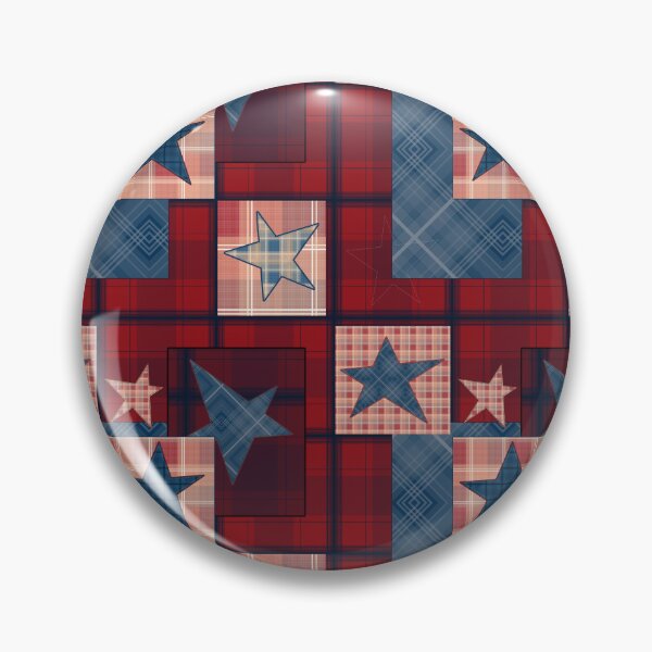 Item preview, Red  denim patchwork . designed and sold by fuzzyfox.