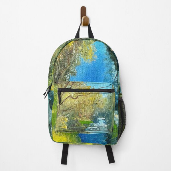 Item preview, Wattle Blossom over Darebin Creek designed and sold by Dai Wynn Fine Art.