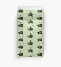 helicopter huey Duvet Cover