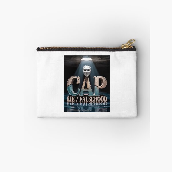 Item preview, Cap Slang Design – No Cap Funny Lie / Falsehood Wall Art & Apparel designed and sold by GRAPHIX444.