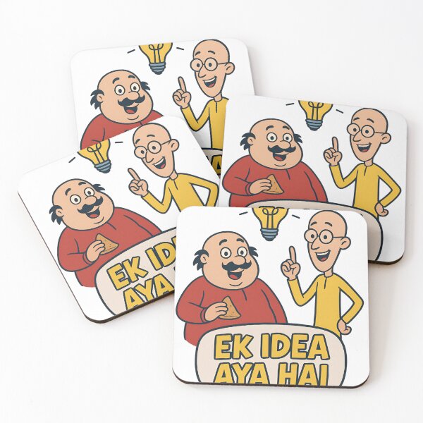 Item preview, Ek Idea Aya Hai – Funny Indian Cartoon T-Shirt designed and sold by sreenathreddyk.