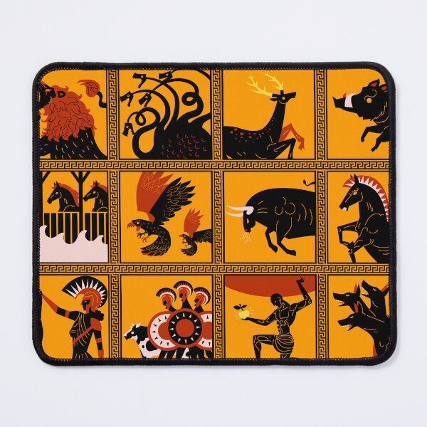 Item preview, hercules twelve labors designed and sold by matintheworld ( delcarmat ).
