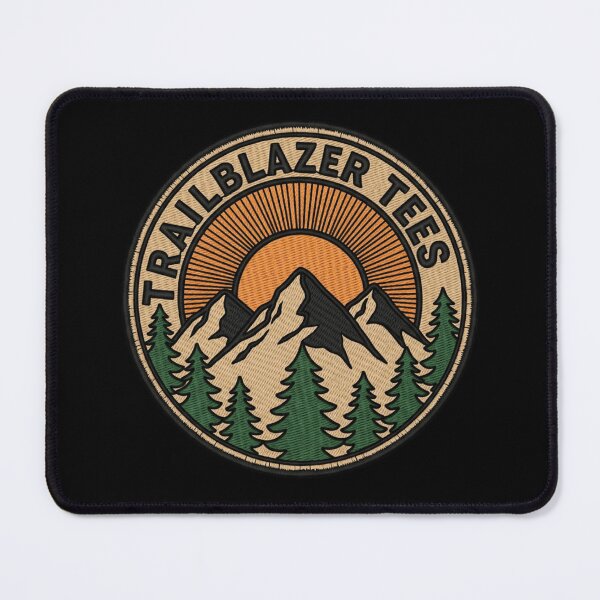 Item preview, Vintage Embroidered Mountain Patch designed and sold by trailblazer-tee.