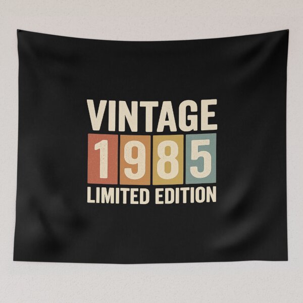 Item preview, Vintage 1985 Limited Edition Birthday designed and sold by RocknCat.