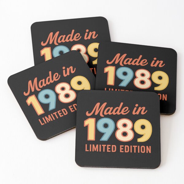 Item preview, Made in 1989 Limited Edition Retro Birthday designed and sold by Ruby River.