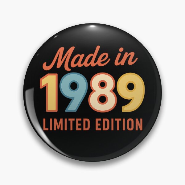 Item preview, Made in 1989 Limited Edition Retro Birthday designed and sold by Ruby River.