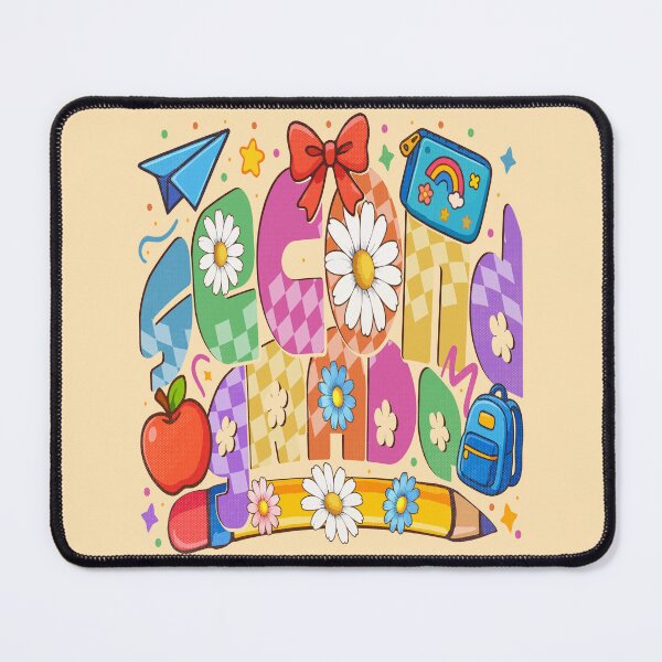 Item preview, Second Grade Teacher Rainbow Vibes designed and sold by RamblingsRose.