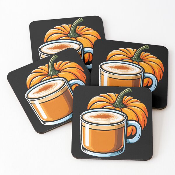 Item preview, Pumpkin Chai designed and sold by Funny Vintage Stickers And T-Shirts.