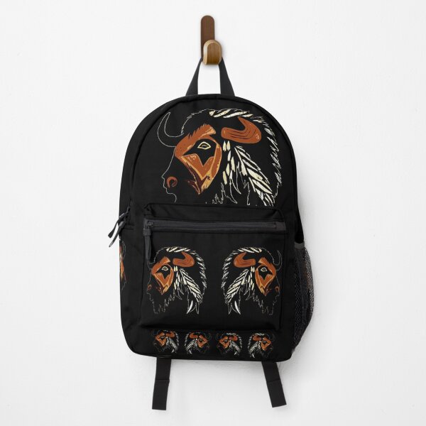 Item preview, Buffalo Art - Native American Style | Vintage Buffalo Art designed and sold by UnhingedBird.