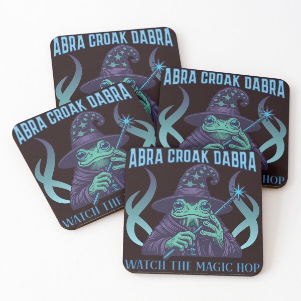 Item preview, Abra croak dabra, watch the magic hop. designed and sold by AlyxoGer✅.