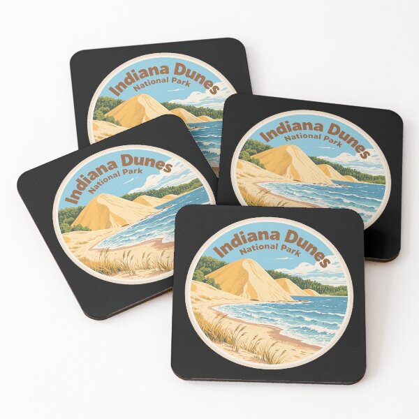 Item preview, Indiana Dunes National Park Dune Hiking Views designed and sold by SkeletonsDanger.