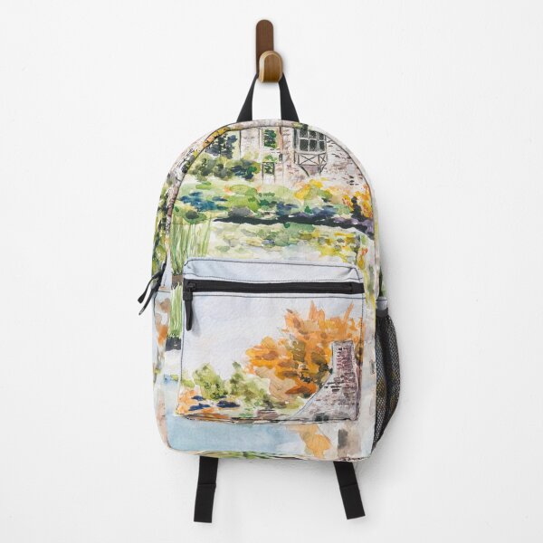 Item preview, Scotney Castle in Autumn – Watercolor Painting of English Countryside designed and sold by ColorandColor.