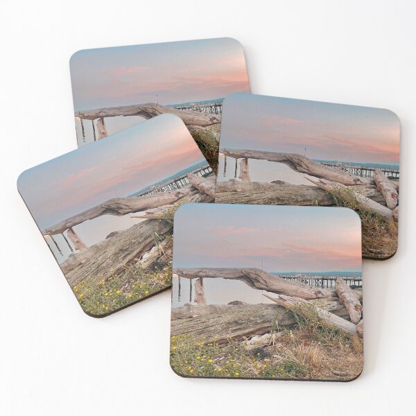 Item preview, Downtown Port Townsend Waterfront – Driftwood & Pier Photography designed and sold by Alaska Magick.
