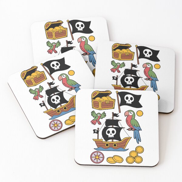 Item preview, Colorful Cartoon Pirate Sticker Set designed and sold by Shop9999.