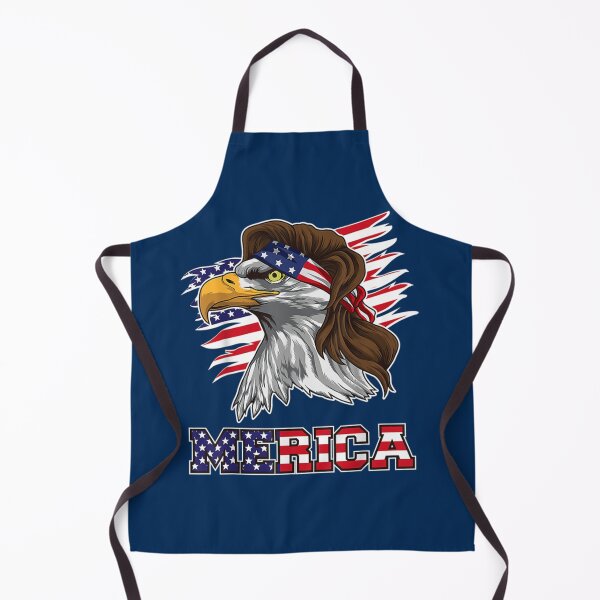 Item preview, Merica Eagle Mullet 4th of July American Flag Stars Stripes designed and sold by MoonySinatra.