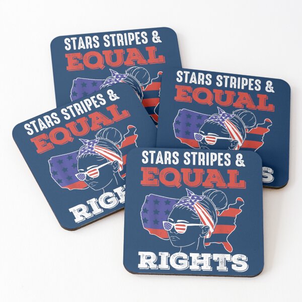 Item preview, Pro Choice Feminist 4th of July - Stars Stripes Equal Rights   designed and sold by MoonySinatra.