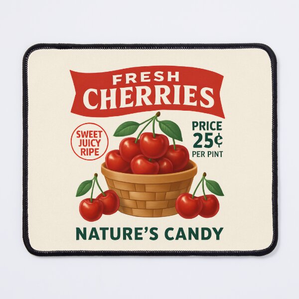 Item preview, Vintage Cherries | Nature’s Candy designed and sold by MagicPixelsBtq.