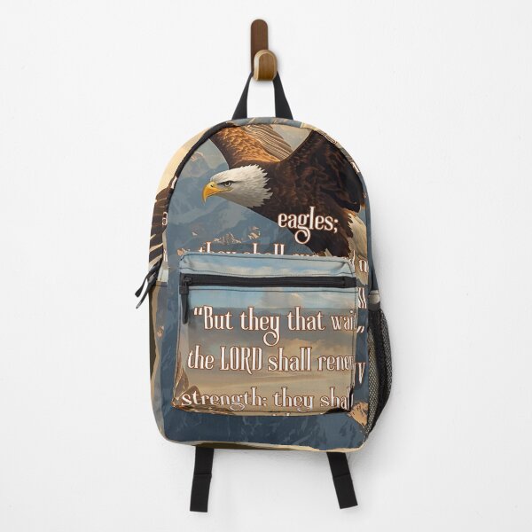 Item preview, Isaiah 40:31 Bible Verse – Strength Like Eagles Christian Scripture Design designed and sold by Ausra789.