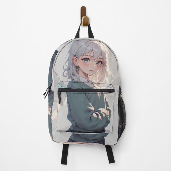 Item preview, Fairy with white hair - Anime style designed and sold by ArtsJulian.