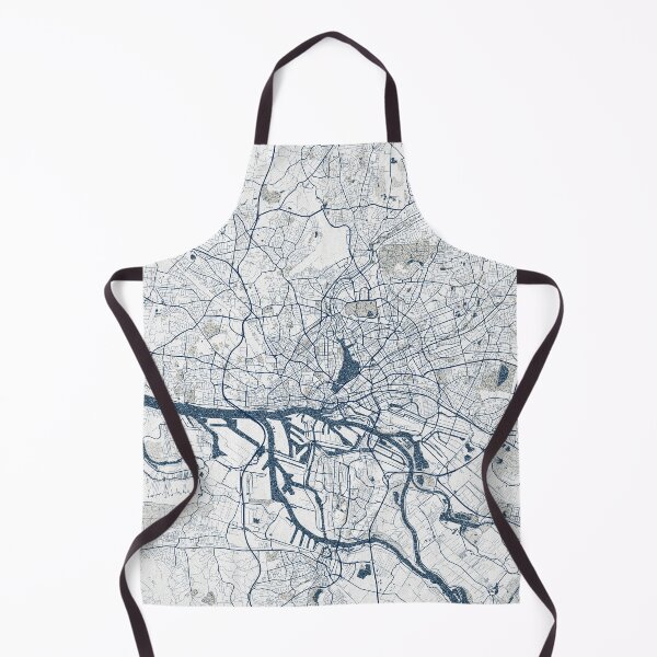 Item preview, Hamburg City Map of Germany - Coastal designed and sold by deMAP.
