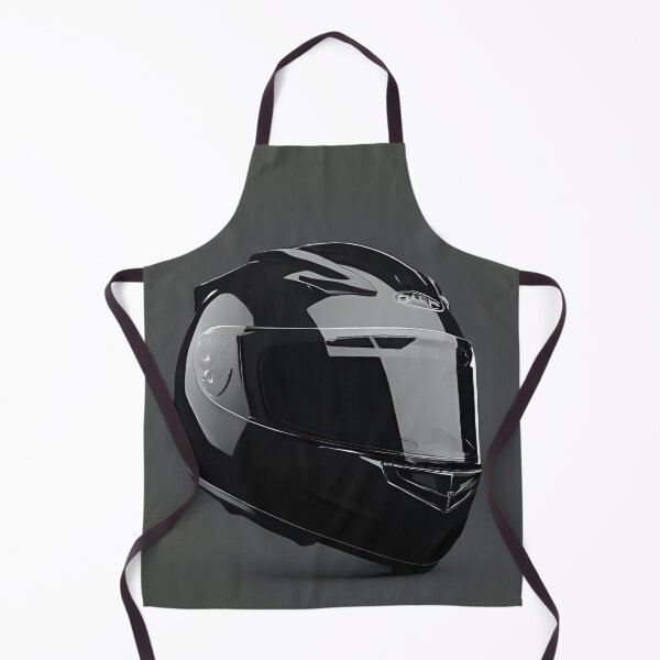 Item preview, Futuristic Black Motorcycle Helmet designed and sold by Motosernik.