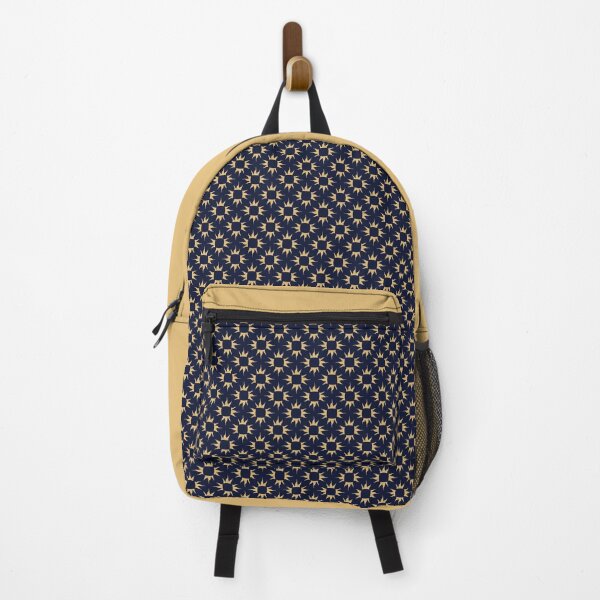 Item preview, Sun Block Print 1 - Navy and Gold designed and sold by Daniel Bevis Design.