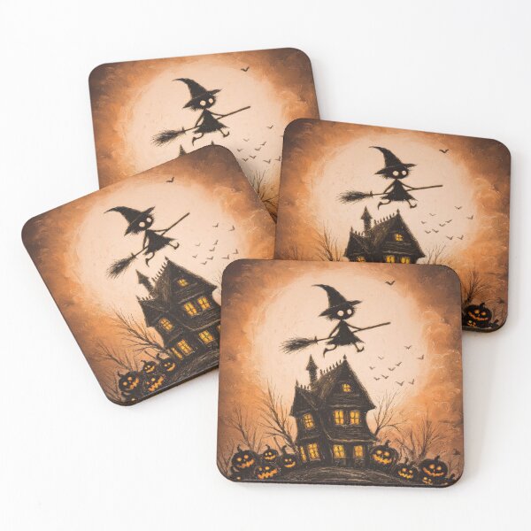 Item preview, Mystical broomstick ride over an ancient haunted house designed and sold by Piotrek0001.