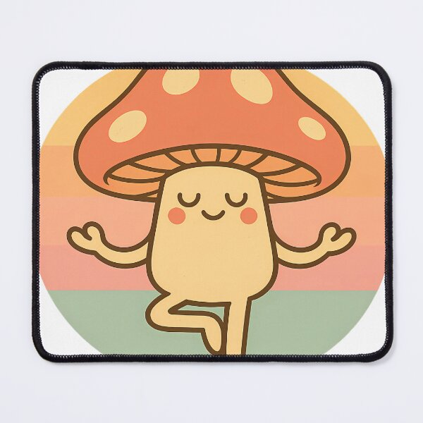 Item preview, Mushroom Yoga Vibes designed and sold by GALLERY DRIFT.