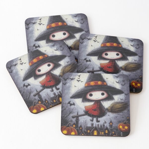Item preview, Creepy halloween night filled with glowing eerie details designed and sold by Piotrek0001.