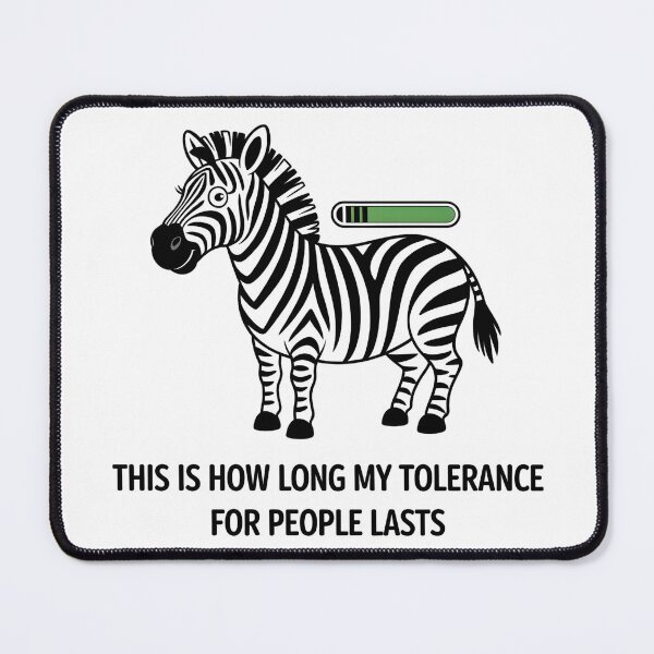 Item preview, This is How Long My Tolerance for People Lasts Funny Gifts designed and sold by elikatti.